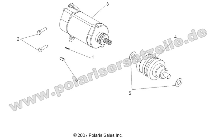 engine starting motor engine starting motor