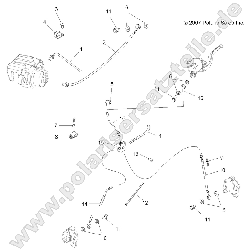 BRAKES, BRAKE LINES BRAKES, BRAKE LINES