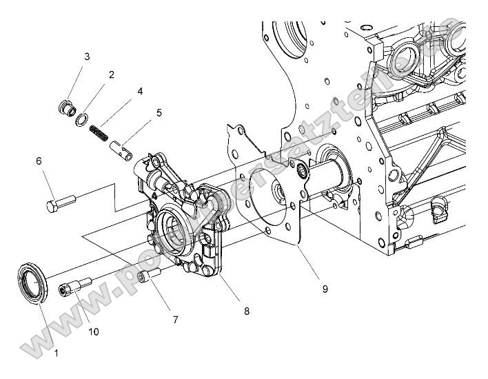 Engine, Oil Pump Engine, Oil Pump