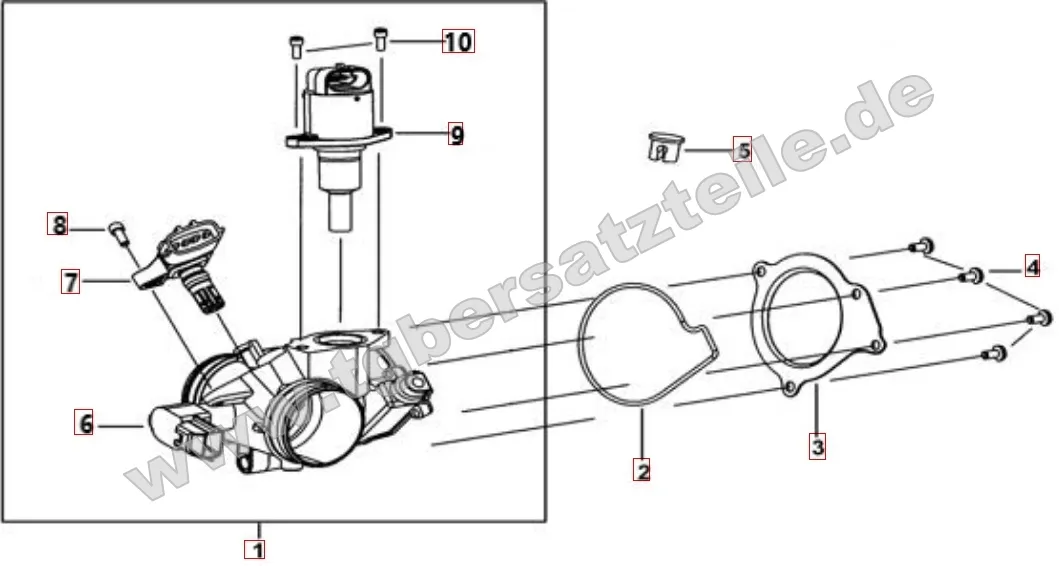 Drosselklappe Drosselklappe