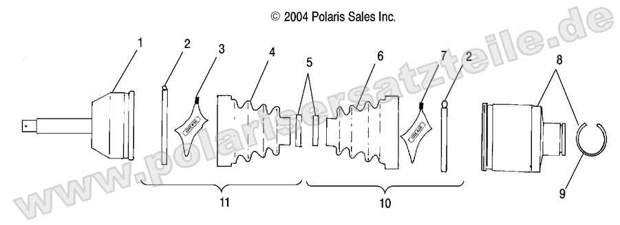 REAR DRIVE SHAFT REAR DRIVE SHAFT
