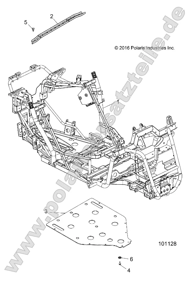 Chassis, Main Frame and Skid Plate Chassis, Main Frame and Skid Plate
