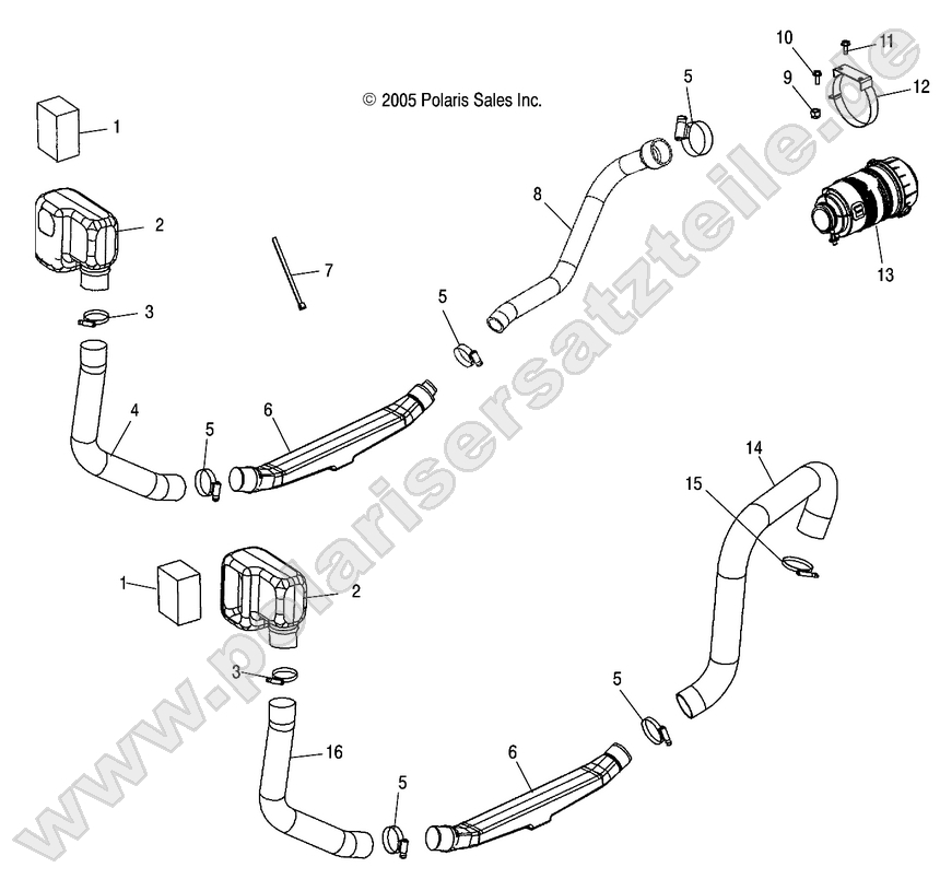 Engine and Clutch Air Intake Engine and Clutch Air Intake