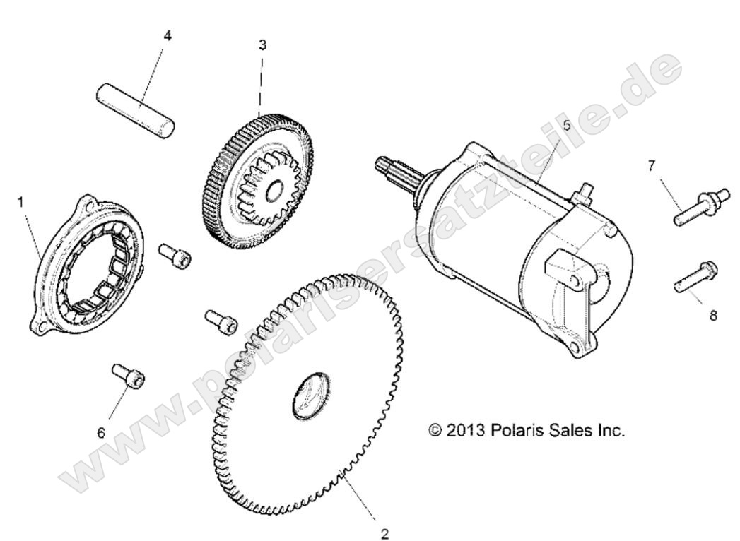 ENGINE, STARTER ENGINE, STARTER