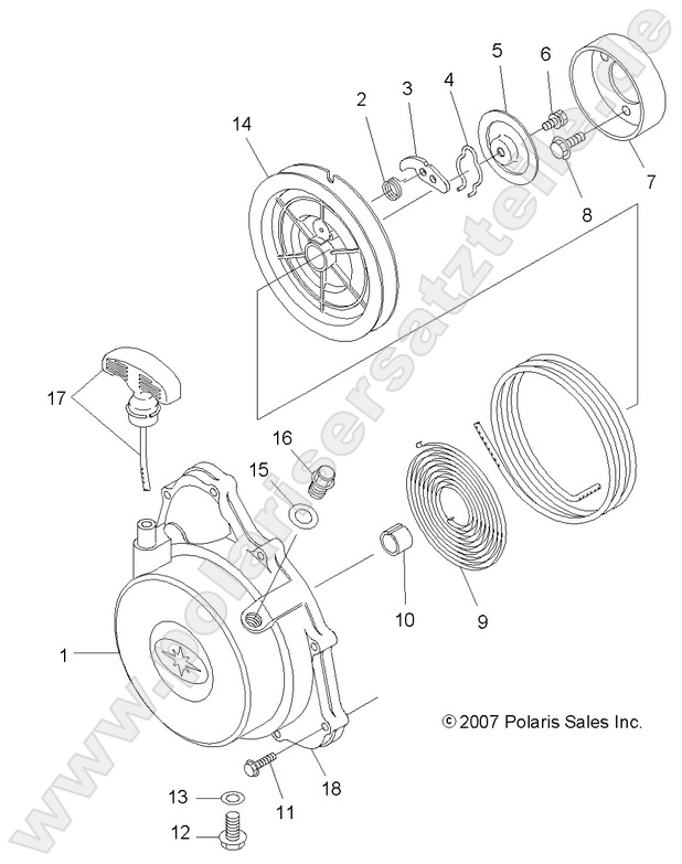ENGINE, RECOIL STARTER ENGINE, RECOIL STARTER