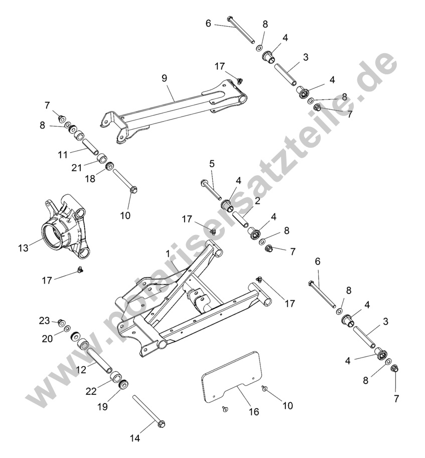 SUSPENSION, REAR CONTROL ARMS SUSPENSION, REAR CONTROL ARMS