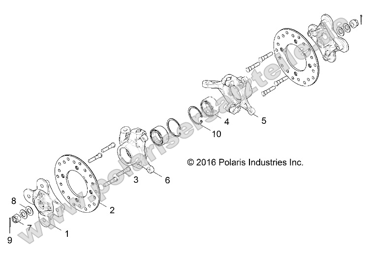 Suspension, Front Carrier and Hub Suspension, Front Carrier and Hub