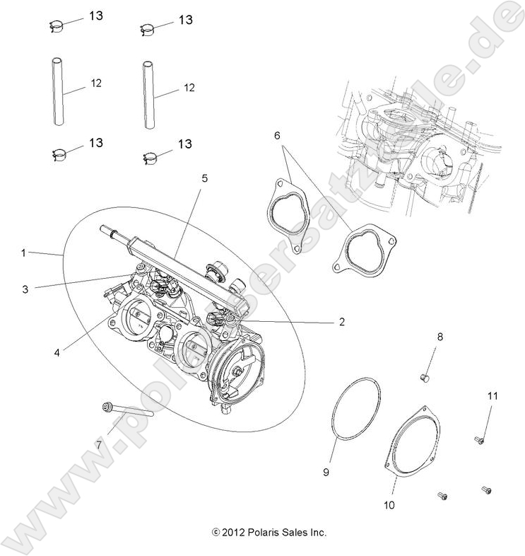 ENGINE, THROTTLE BODY