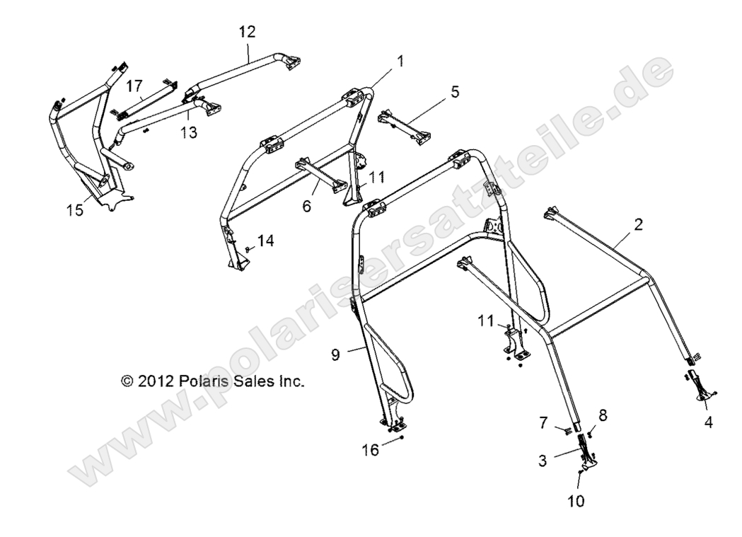 CHASSIS, CAB FRAME and SIDE BARS CHASSIS, CAB FRAME and SIDE BARS