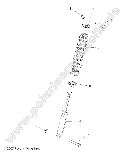 SUSPENSION, FRONT SHOCK MOUNTING SUSPENSION, FRONT SHOCK MOUNTING