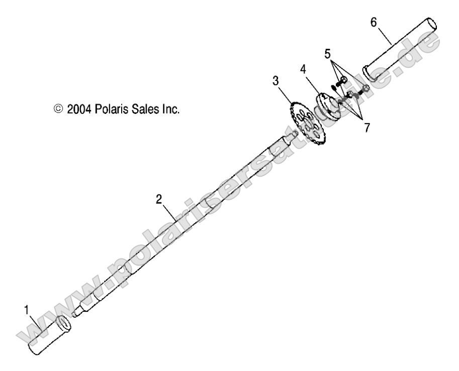 Rear Wheel Axle Rear Wheel Axle