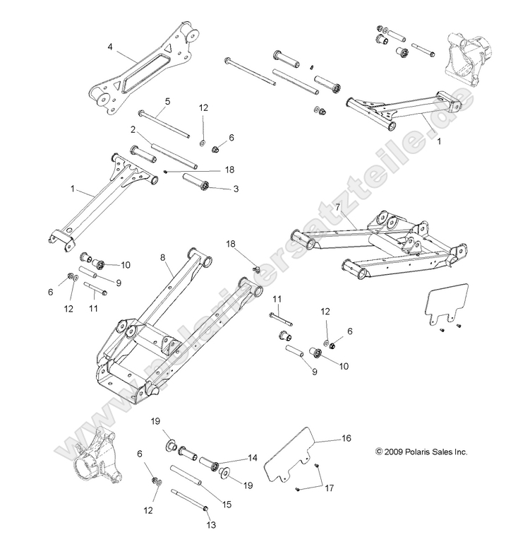 SUSPENSION, REAR CONTROL ARMS SUSPENSION, REAR CONTROL ARMS