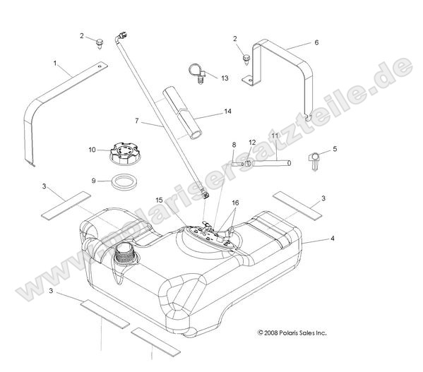 body fuel tank