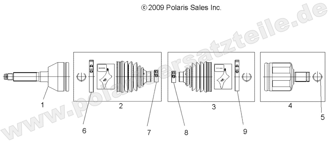 DRIVE TRAIN, FRONT DRIVE SHAFT DRIVE TRAIN, FRONT DRIVE SHAFT