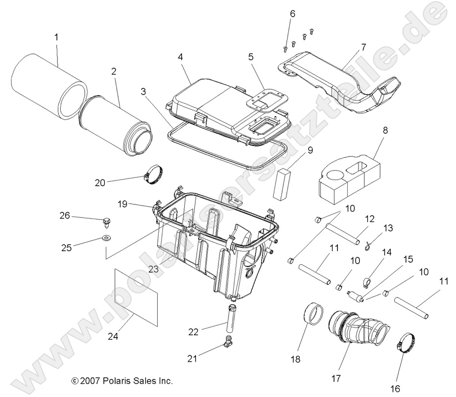 ENGINE, AIR INTAKE SYSTEM