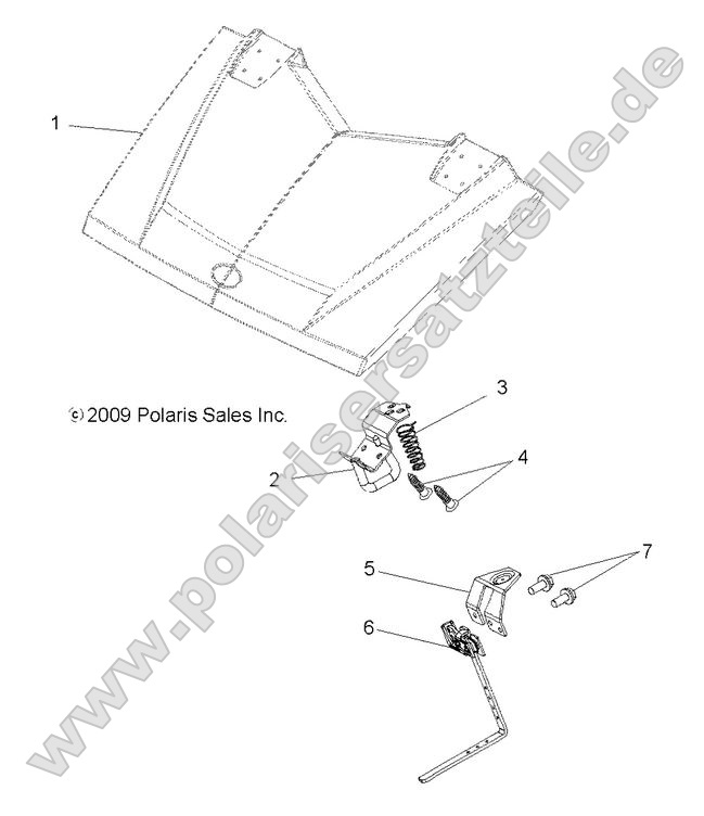 Body, Hood Latch