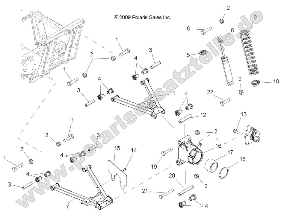 Suspension, Rear