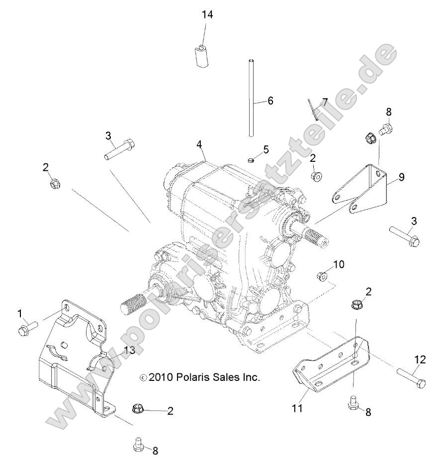 Drive Train, Main Gearcase Mounting Drive Train, Main Gearcase Mounting