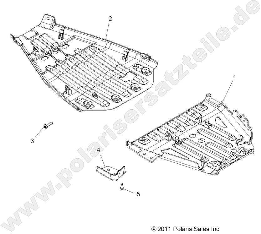 BODY, SKID PLATES BODY, SKID PLATES