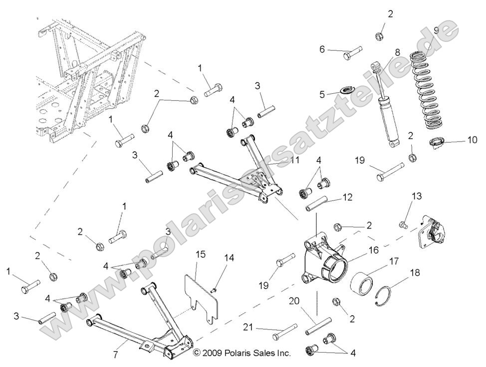 Suspension, Rear