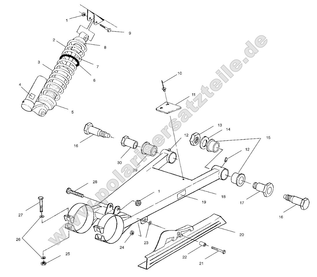Swing Arm/Shock Mounting Swing Arm/Shock Mounting