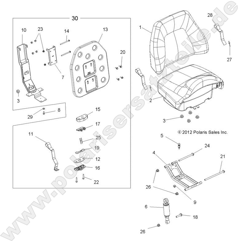 BODY, SEAT, PASSENGER BODY, SEAT, PASSENGER