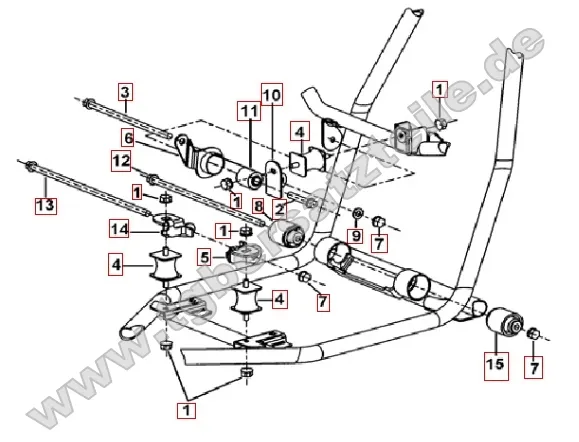 Motoraufhängung Motoraufhängung