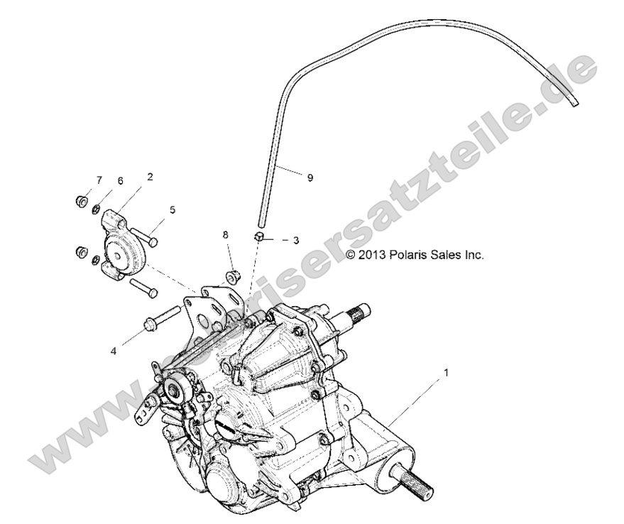 DRIVE TRAIN, MAIN GEARCASE MOUNTING DRIVE TRAIN, MAIN GEARCASE MOUNTING