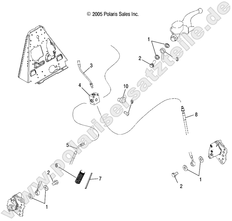 BRAKE LINES, FRONT