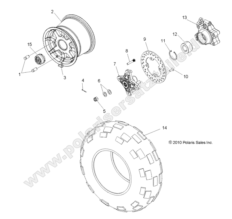 WHEELS, REAR WHEELS, REAR