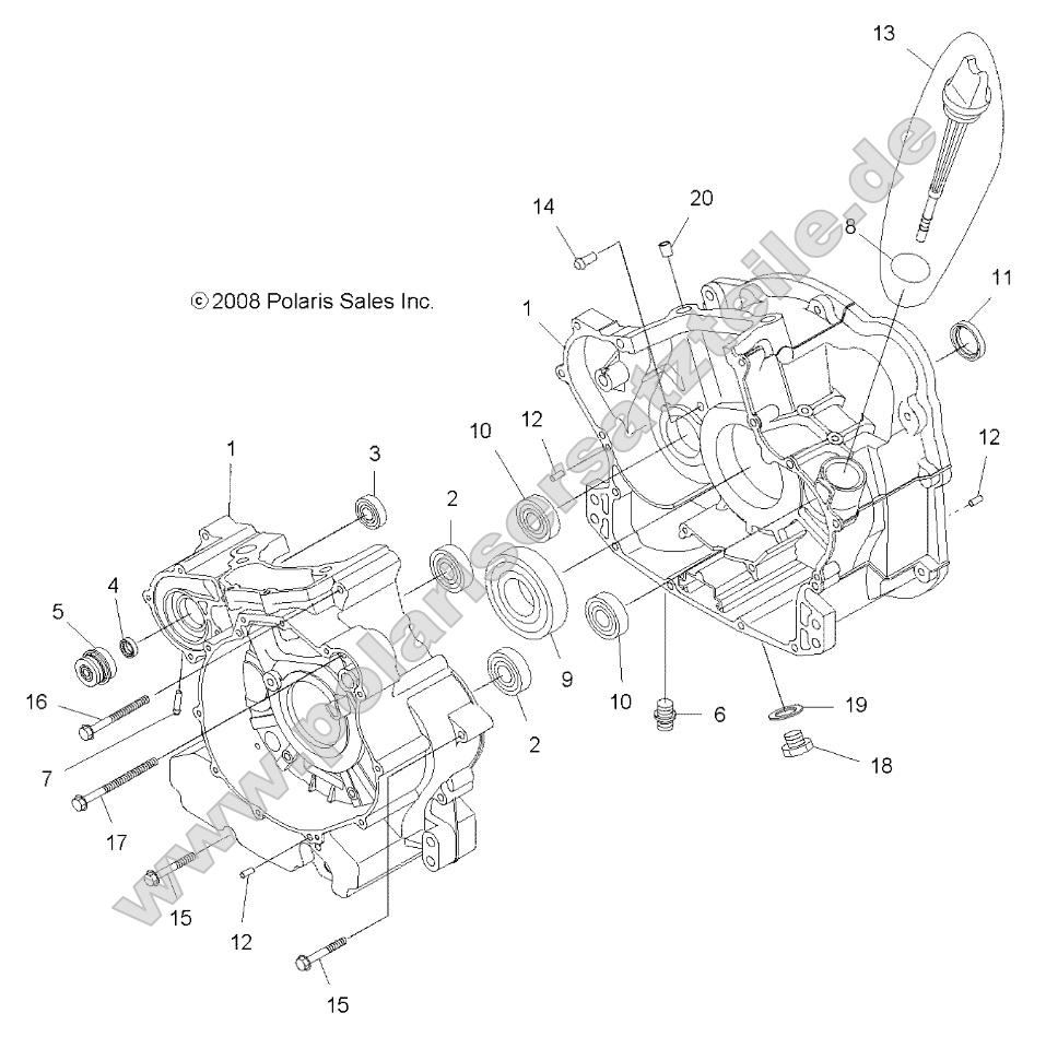 Engine, Crankcase
