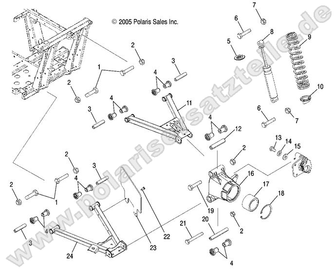 Suspension, Rear