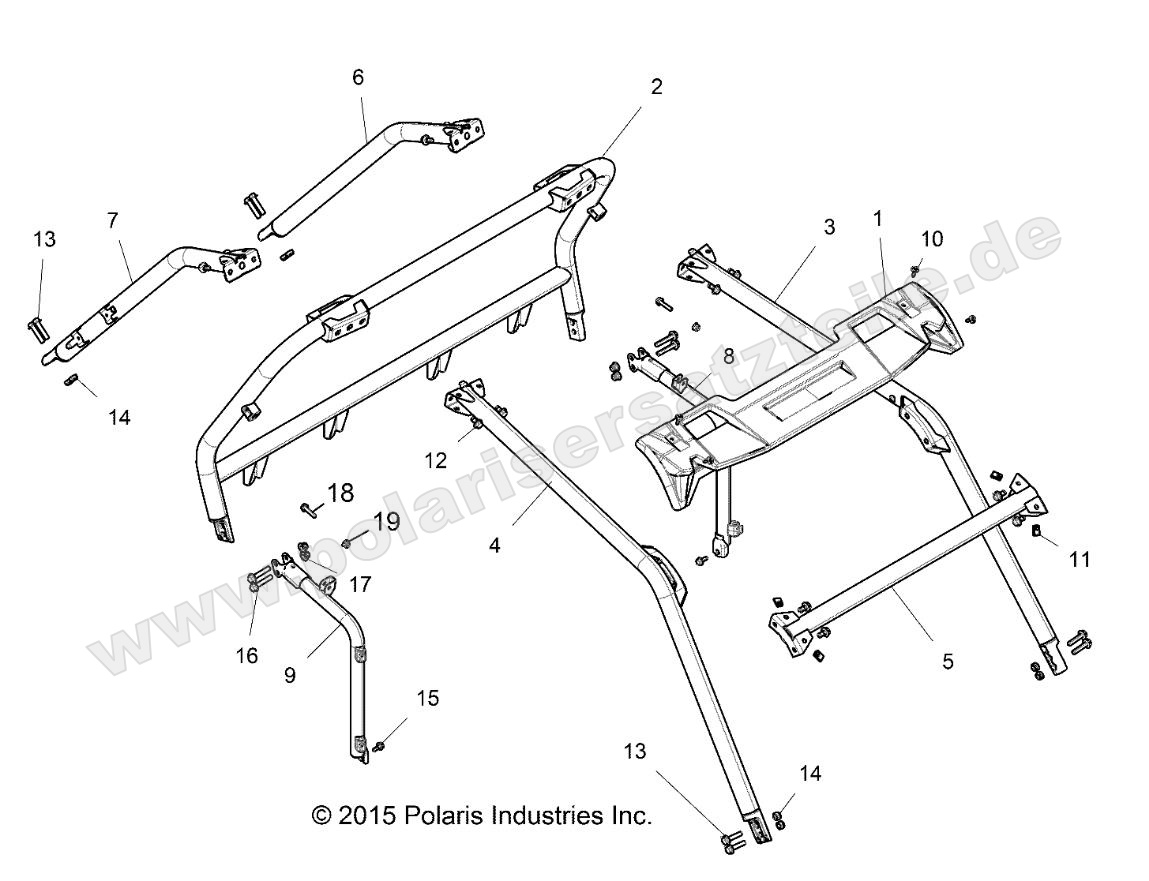 CHASSIS, CAB FRAME CHASSIS, CAB FRAME