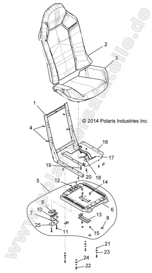 BODY, SEAT ASM. AND SLIDER BODY, SEAT ASM. AND SLIDER