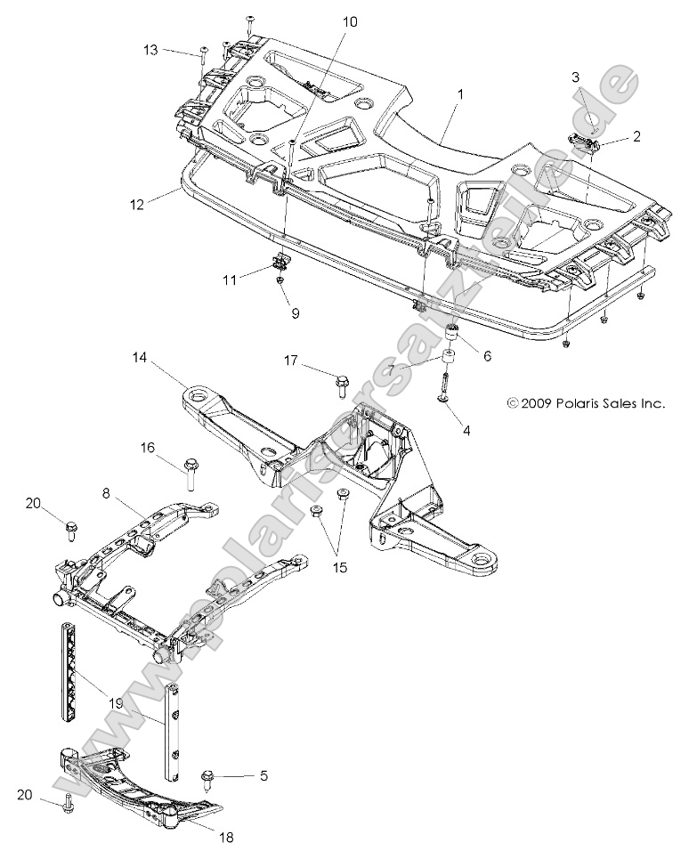 Body, Front Rack and Supports Body, Front Rack and Supports