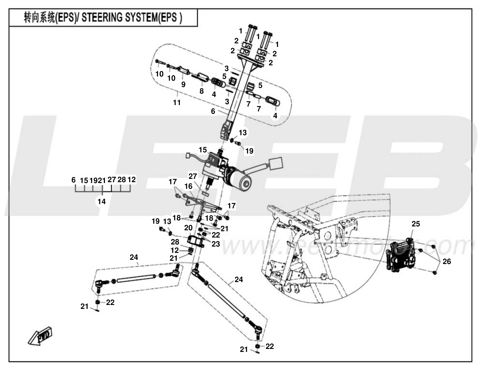 F10-2-B STEERING SYSTEM (EPS)
