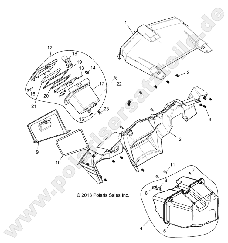 BODY, DASH AND GLOVEBOX BODY, DASH AND GLOVEBOX