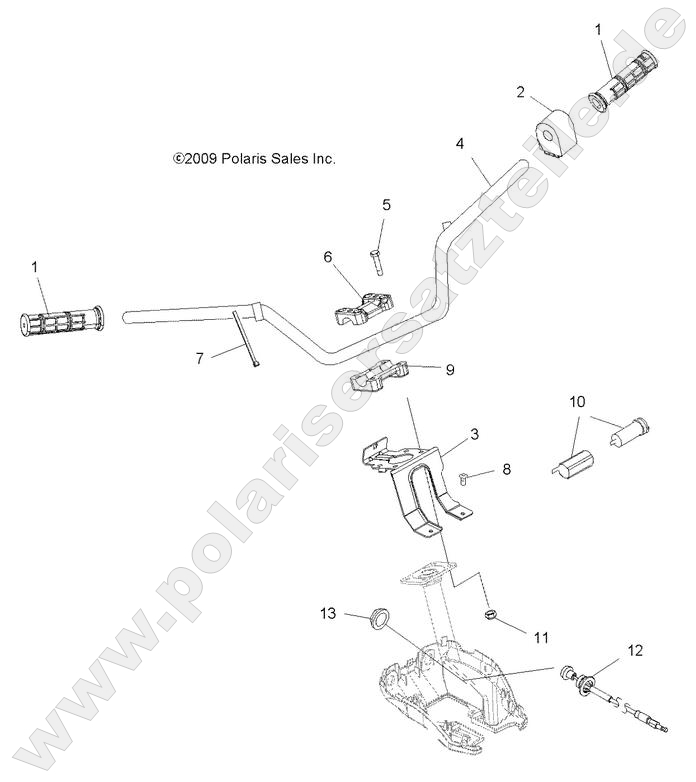 STEERING, HANDLEBAR and CONTROLS STEERING, HANDLEBAR and CONTROLS