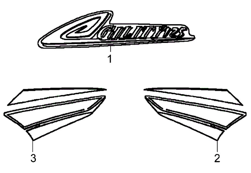 Emblems & Aufkleber Emblems & Aufkleber