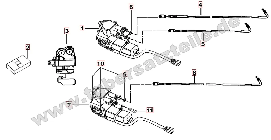 Stellmotor Differentialsperre Stellmotor Differentialsperre