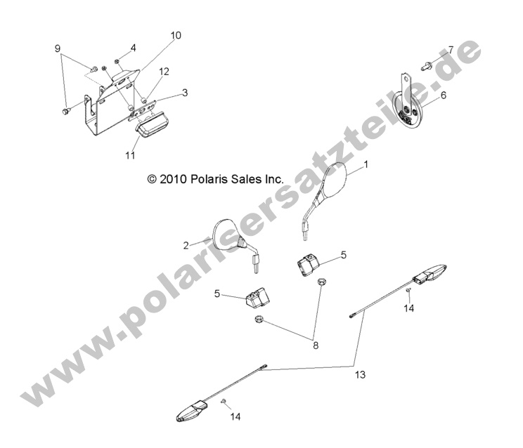 ELECTRICAL, TURN SIGNALS, HORN and MIRRORS ELECTRICAL, TURN SIGNALS, HORN and MIRRORS