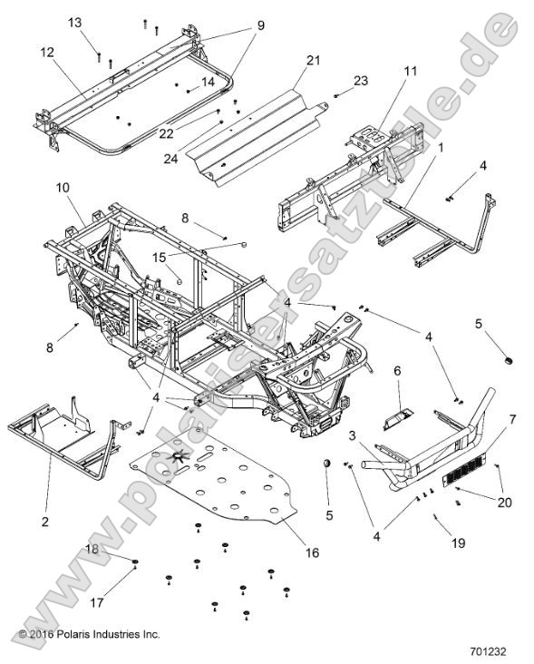 Chassis, Frame and Front Bumper Chassis, Frame and Front Bumper
