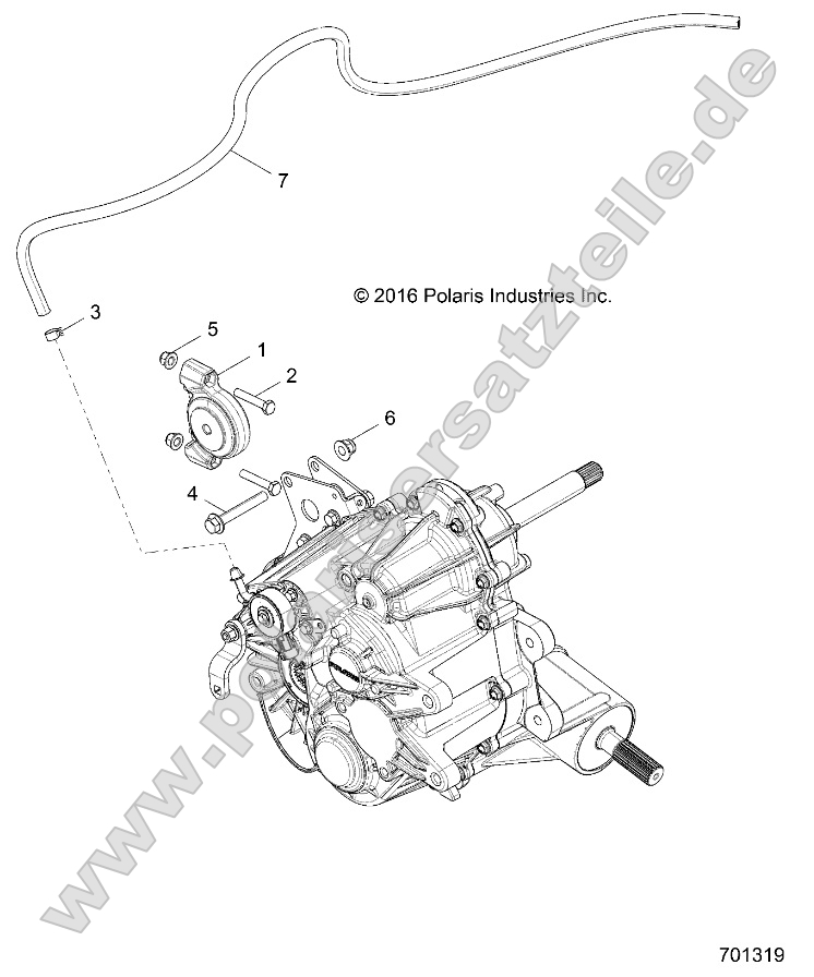 Drive Train, Main Gearcase Mounting Drive Train, Main Gearcase Mounting