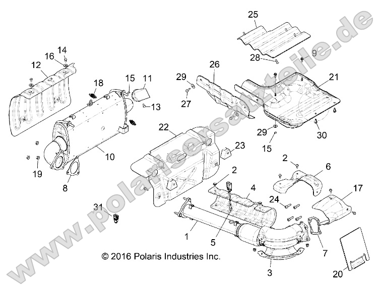 Engine, Exhaust System Engine, Exhaust System