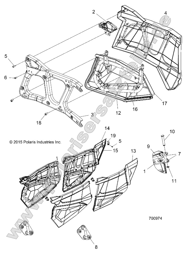 Body, Doors, Rear Body, Doors, Rear