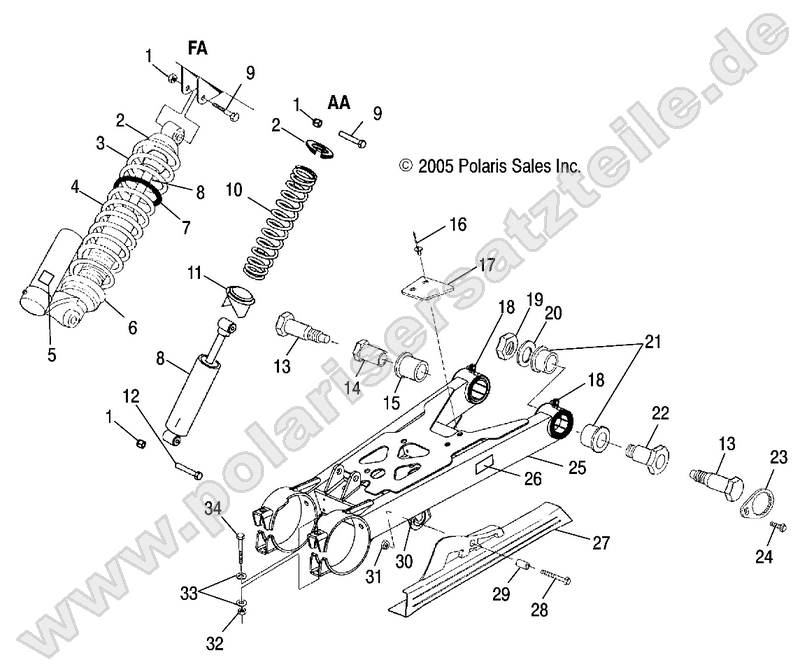 SWING ARM/SHOCK MOUNTING SWING ARM/SHOCK MOUNTING