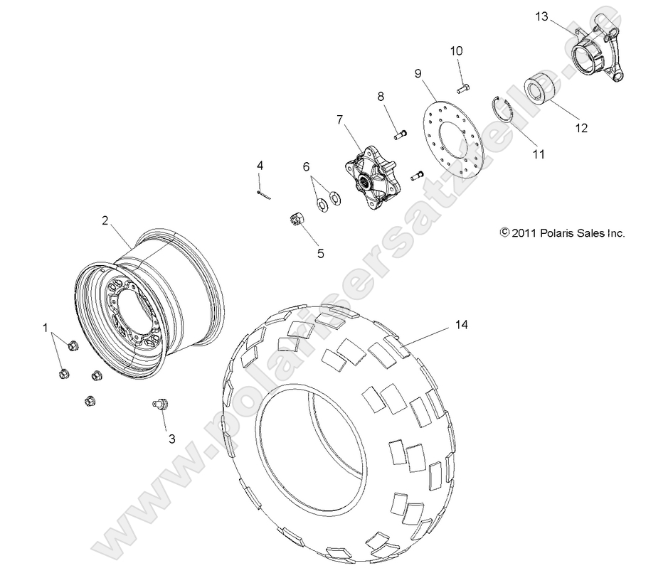 WHEELS, REAR WHEELS, REAR