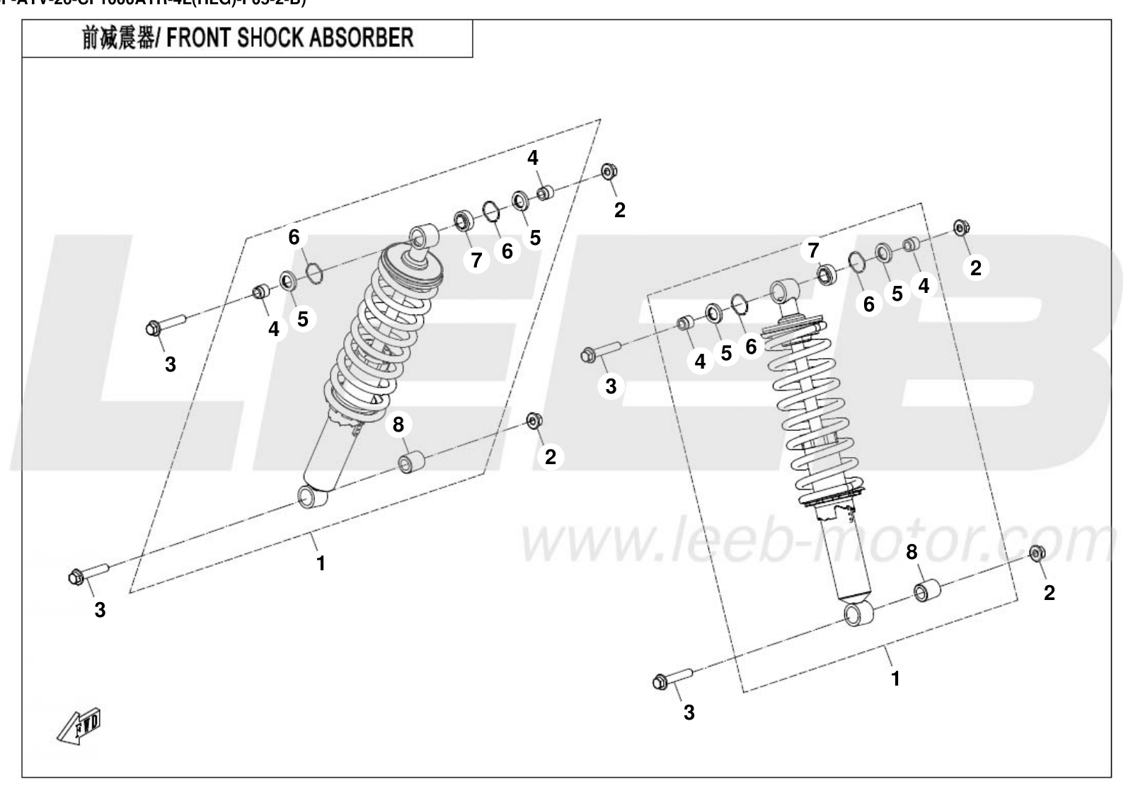 STANDARD,WITH ABS FRONT SHOCK ABSORBER