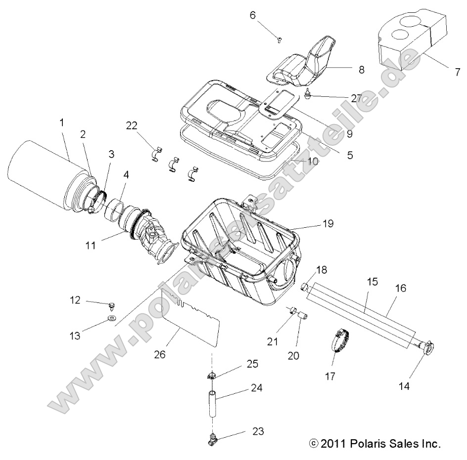 Engine, Air Intake System