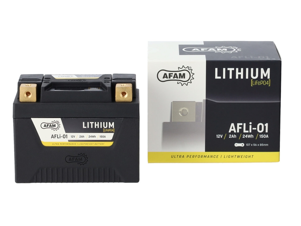 AFAM AFLi-01 Lithium Ionen Batterie 12V LiFePO4 (YTX5L-BS YTC5L-BS YB5L-B YTX4L-BS YT4L-BS YTC4L-BS) AFAM AFLi-01 Lithium Ionen Batterie 12V LiFePO4 (YTX5L-BS YTC5L-BS YB5L-B YTX4L-BS YT4L-BS YTC4L-BS)